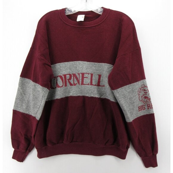 VINTAGE Cornell University Big Sweatshirt XL Collegiate Pacific 70s 80s - Picture 1 of 11